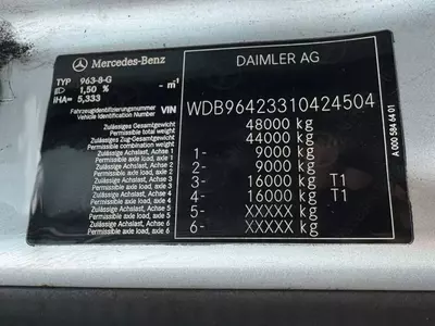 Самосвал Mercedes-Benz Arocs 4848 8x8 tipper