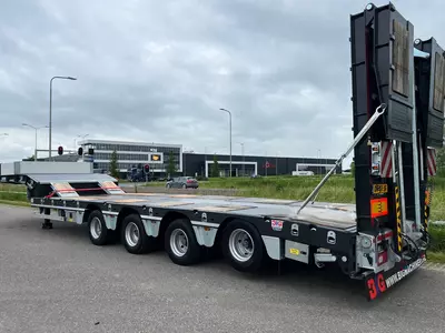 Полуприцеп низкорамная платформа Özgül LW4 EU FIX