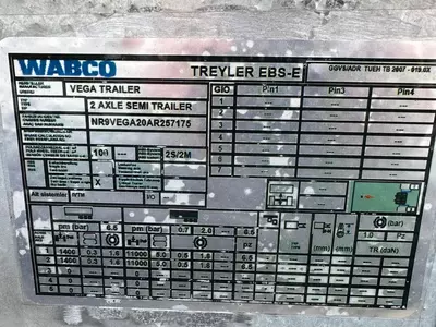 Полуприцеп автовоз Vega Trailer VEGAMAX 2 axle Truck transporter