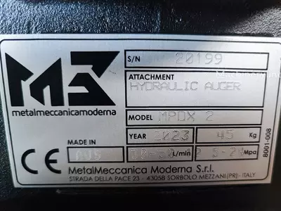 M3 MPDX2 burg‘ilash shnegi