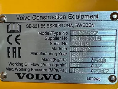 Volvo HB06 gidromolot