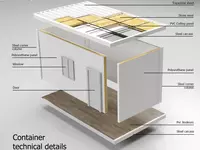 Новый офисно-бытовой контейнер Steelhome Construction container of life - "Fresh online"©️
