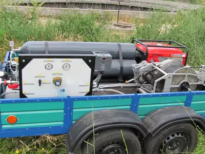 Гидропневмоиспульсная установка HYDROPULS