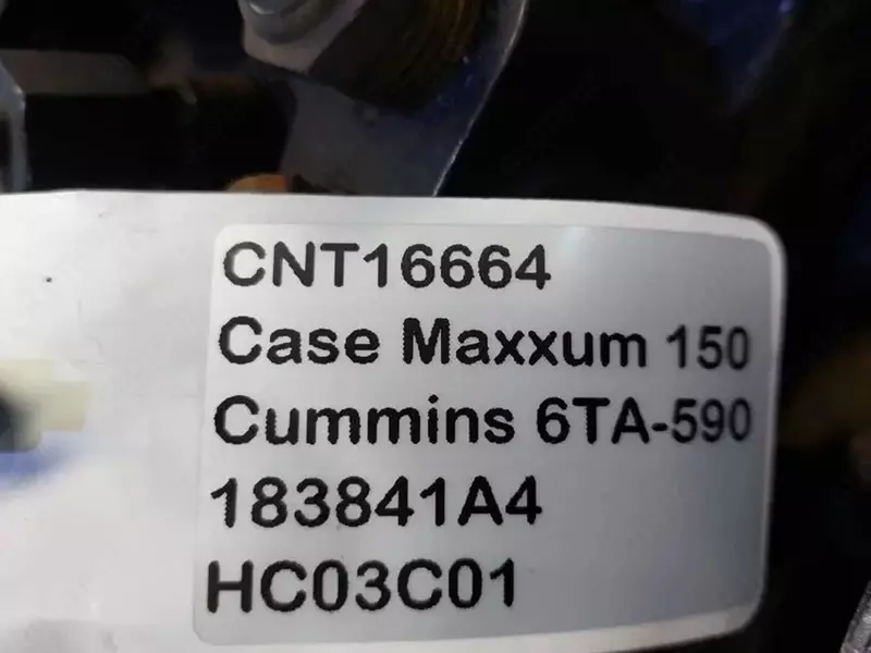 Двигатель Case 6TA-590