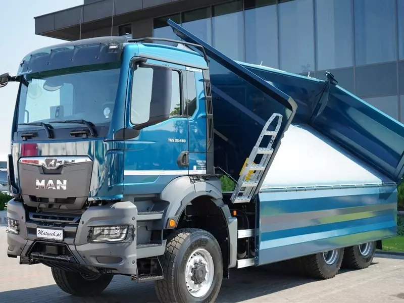Самосвал MAN TGS 33.480 6X6 KH-Kipper