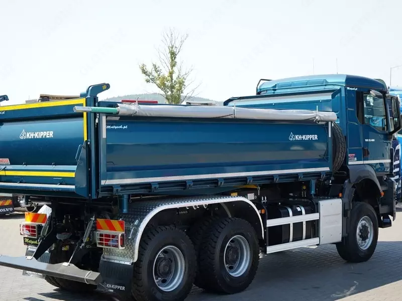 Самосвал MAN TGS 33.480 6X6 KH-Kipper