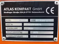 "Fresh online"©️ - Atlas AC25F mini ekskavatori