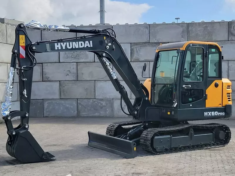 Мини-экскаватор Hyundai HX60 PRON