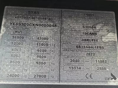 Самосвал прицеп STAS