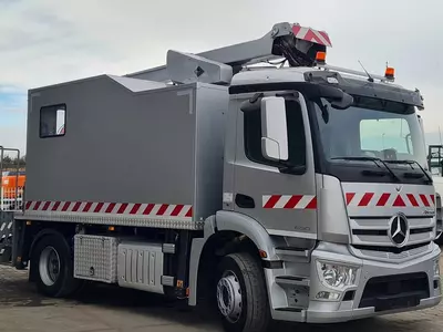  Mercedes Antos 1830 4X2 Time France Type: VST 248 NF (Коленчатая автовышка) Chakana savdo