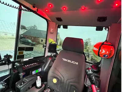 Колёсный экскаватор Takeuchi TB295 W