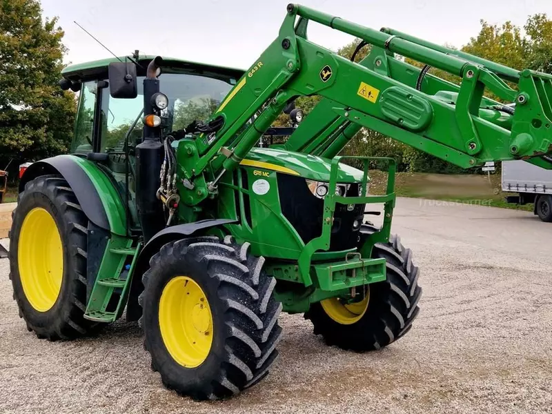  Трактор колесный John Deere 6115MC Fresh online©️