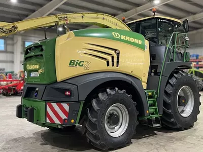  Кормоуборочный комбайн Krone BIG X 630 Fresh online©️