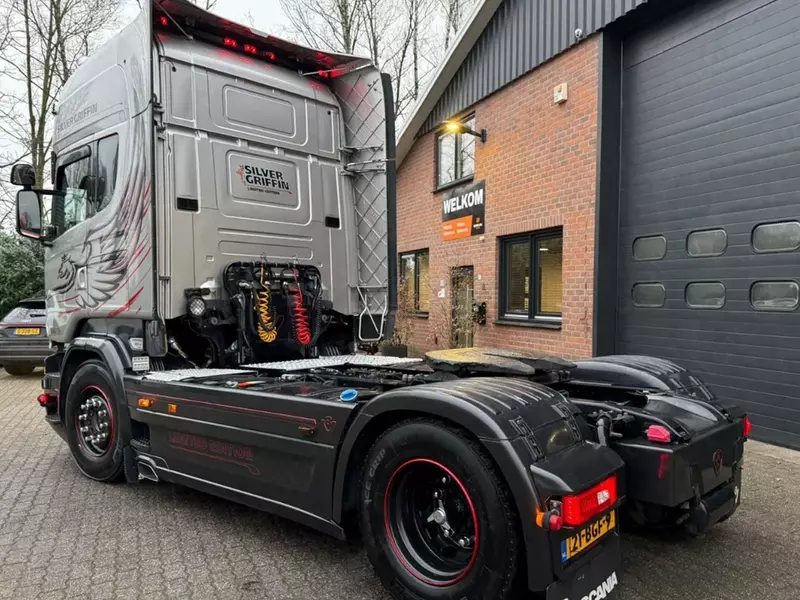  Тягач Scania R580 V8 Silver Griffin 033/100 - 
