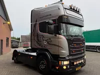  Тягач Scania R580 V8 Silver Griffin 033/100 Только в розницу