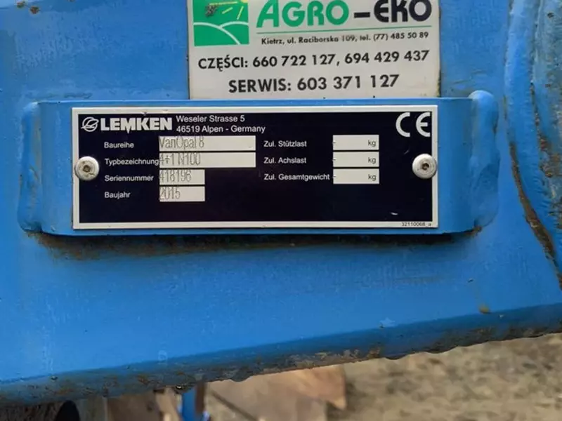  Fresh online©️ - Плуг Lemken VARIOPAL 8