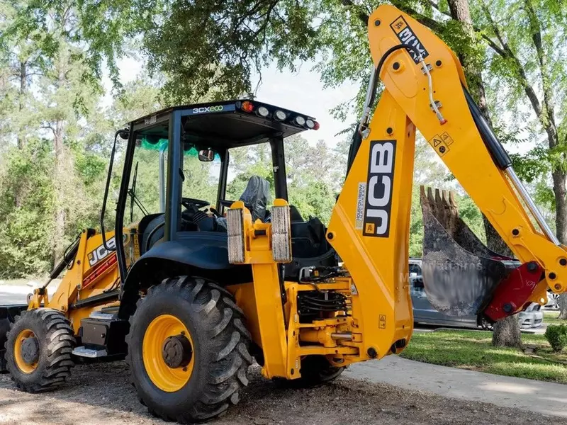   JCB 3CX14 ekskavator yuklagichi
