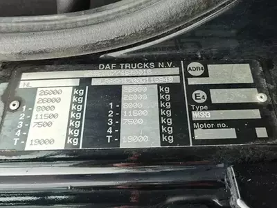 Рефрижераторный грузовик DAF CF 280 FAN 6x2/4