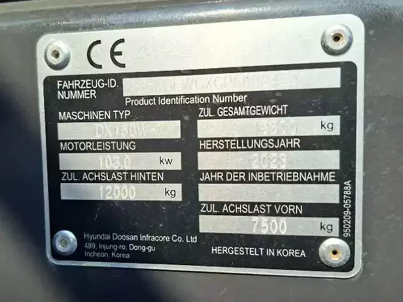  Колесные экскаватор Doosan DX160W-7  - Fresh online©️