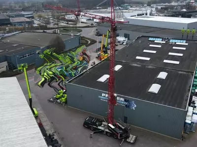  Башенный кран Liebherr MK63 Dutch Registration Fresh online©️