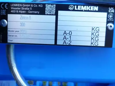 Сеялка Lemken zirkon 8 + saphir 9