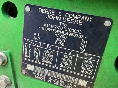 Трактор колесный John Deere 6175 R