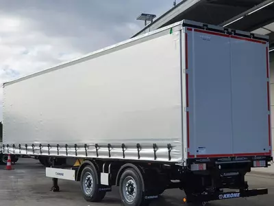  Шторки полуприцеп Krone SZ (73м2) - 