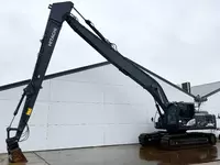 Экскаватор Hitachi ZX250LCN-6 с удлиненной стрелой 18 м