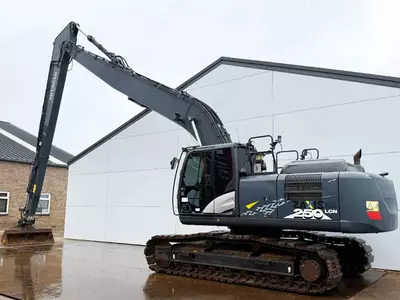  Экскаватор Hitachi ZX250LCN-6 с удлиненной стрелой 18 м - 