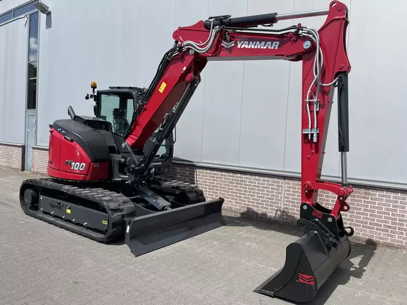   Yanmar SV100-7 2-PB gusenitsali ekskavatorlari