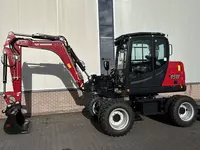 Yanmar B95W g‘ildirakli ekskavatori