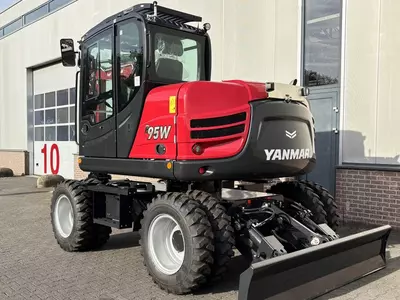 Колесные экскаватор Yanmar B95W