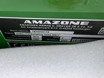 Плуг Amazone teres 300 v 5+0