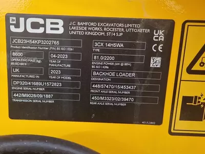 Экскаваторы-погрузчики JCB 3 CX PLUS