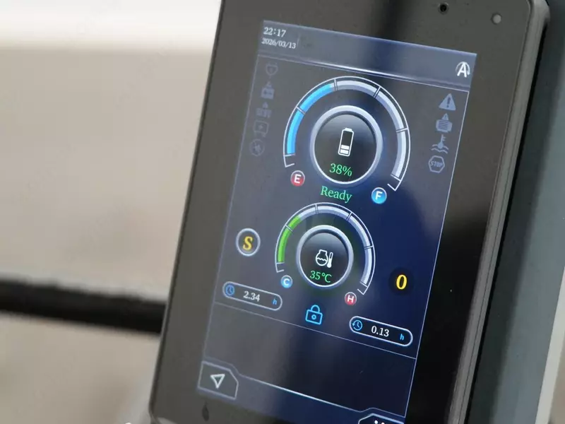 Sany SY19 E mini ekskavatori (elektr)