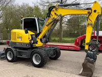   WACKER NEUSON EW65 g‘ildirakli ekskavatori