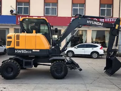 Yangi g‘ildirakli Hyundai HW60 ekskavatori (Xitoy)