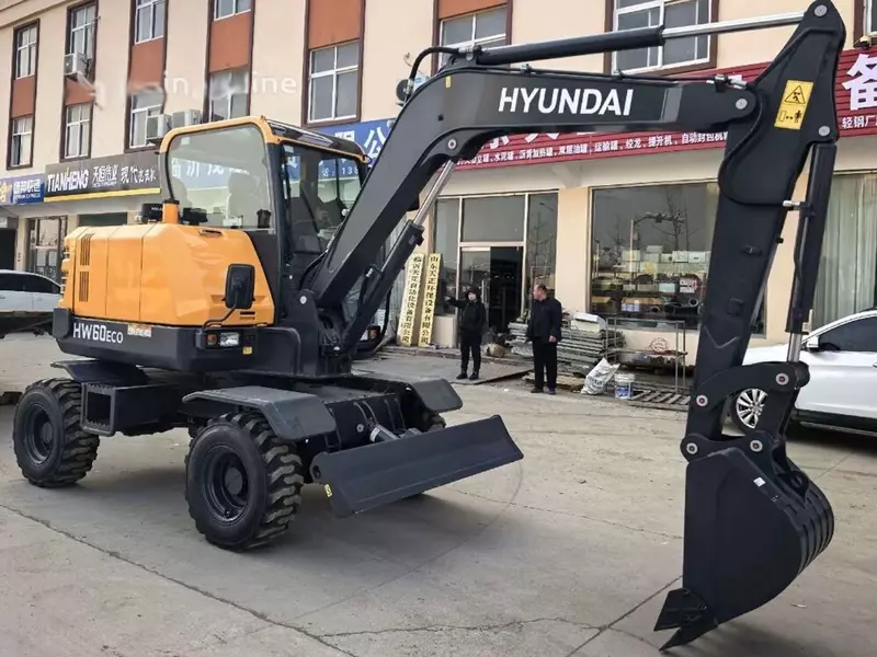 Yangi g‘ildirakli Hyundai HW60 ekskavatori (Xitoy)