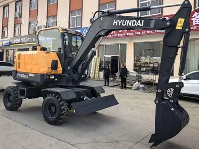 Yangi g‘ildirakli Hyundai HW60 ekskavatori (Xitoy)