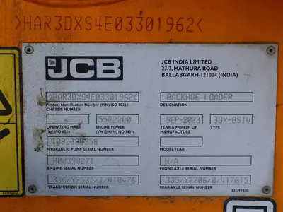 Экскаваторы-погрузчики JCB 3DX