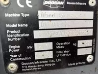  Doosan DX57 W-5 g‘ildirakli ekskavatori  - Fresh online©️