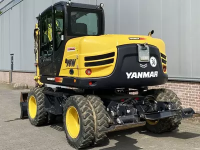 Колесные экскаватор Yanmar B95W