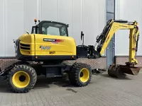  Yanmar B95W g‘ildirakli ekskavatori Fresh online©️