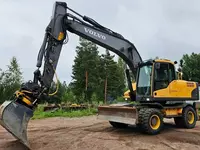 Volvo EW 180 C g‘ildirakli ekskavatori