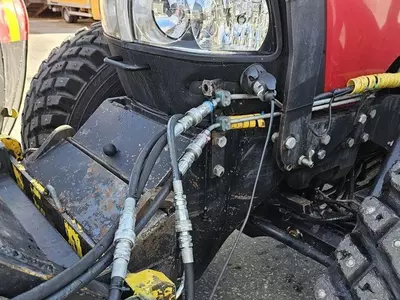 Колесный трактор Case IH Maxxum 140, AM Teho 2800, Leppä 260