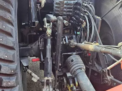 Колесный трактор Case IH Maxxum 140, AM Teho 2800, Leppä 260