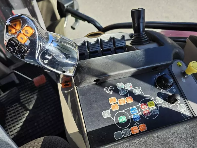 Колесный трактор Case IH Maxxum 140, AM Teho 2800, Leppä 260