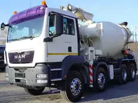 MAN TGS nasosli avtobeton aralashtirgich 32.400 8x4 / 426 MTX / 18 metr