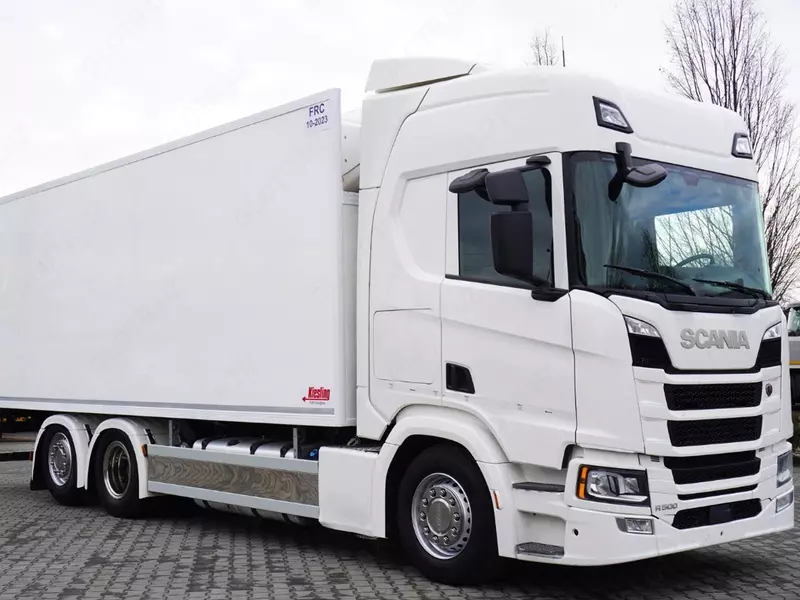 Рефрижераторный грузовик Scania R 500 6x2 / Thermoking T-1200R /
