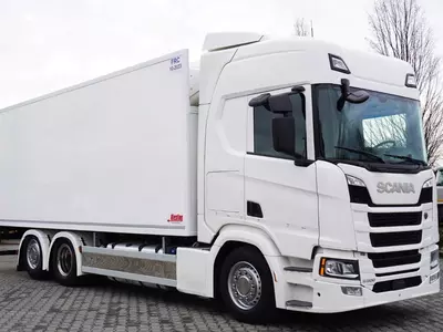 Рефрижераторный грузовик Scania R 500 6x2 / Thermoking T-1200R /